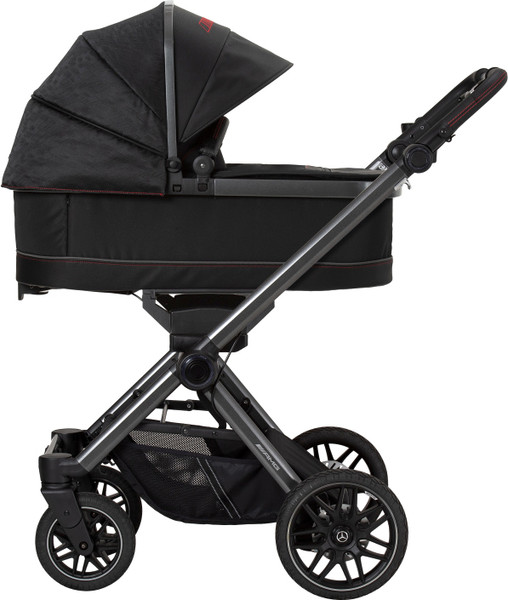 Детская универсальная коляска Hartan AMG GT2 2в1 719 Night black с сумкой Bag2Go / 2414.259.719 - фото