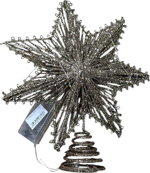 Верхушка для елки Ausini Звезда на елку / V5126 - фото