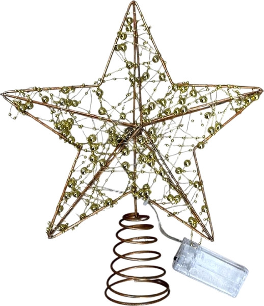 Верхушка для елки Ausini Звезда на елку / V5107 - фото
