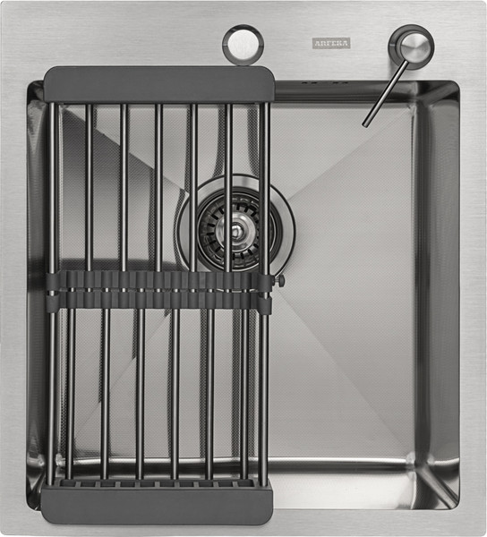 Мойка кухонная Arfeka Eco AR 45x50 + CL AR F+DS AR - фото