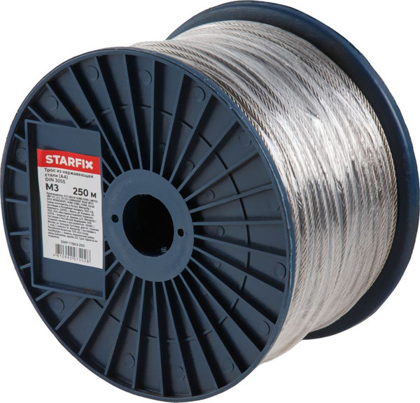 Трос буксировочный Starfix М3 DIN 3055 / SMP-11863-250 - фото