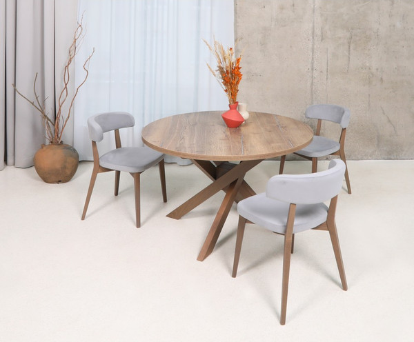 Обеденный стол Виста Палермо d120/155 ВС/422