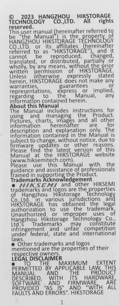 Оперативная память DDR3 Hiksemi HSC308U16Z1 8G