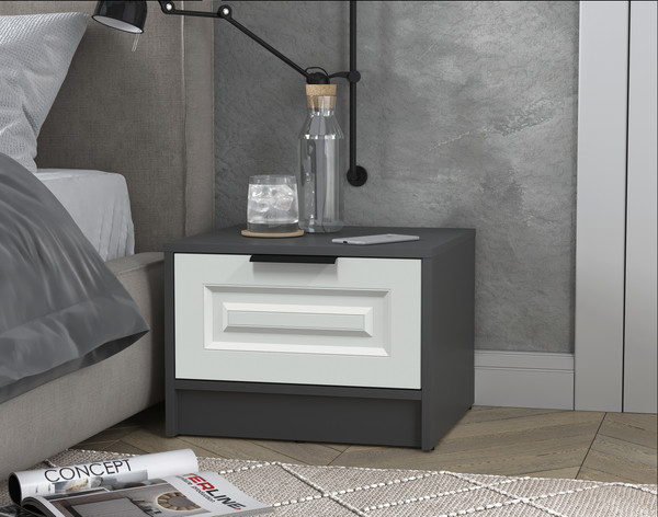 Прикроватная тумба Интерлиния Концепт КТ-ТК1-35 Деко