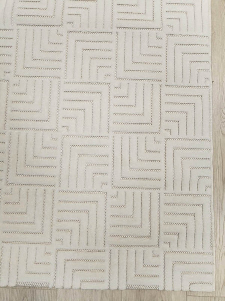 Ковер Radjab Carpet Сканди Сизаль Прямоугольник 10658A