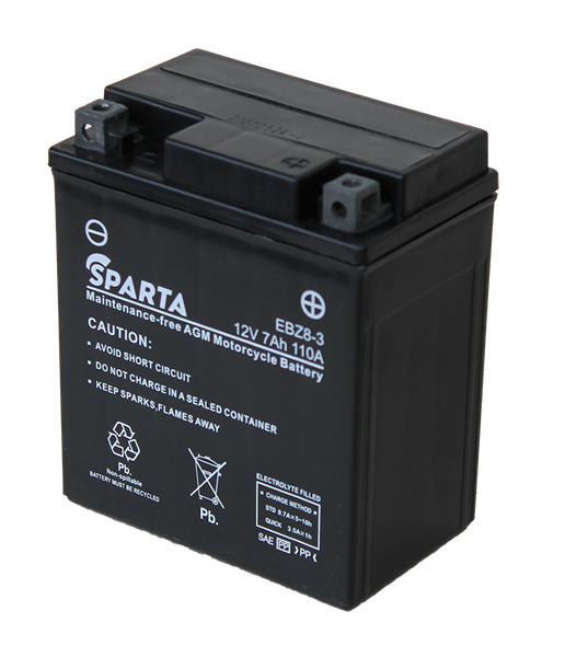 Мотоаккумулятор SPARTA EBZ8-3
