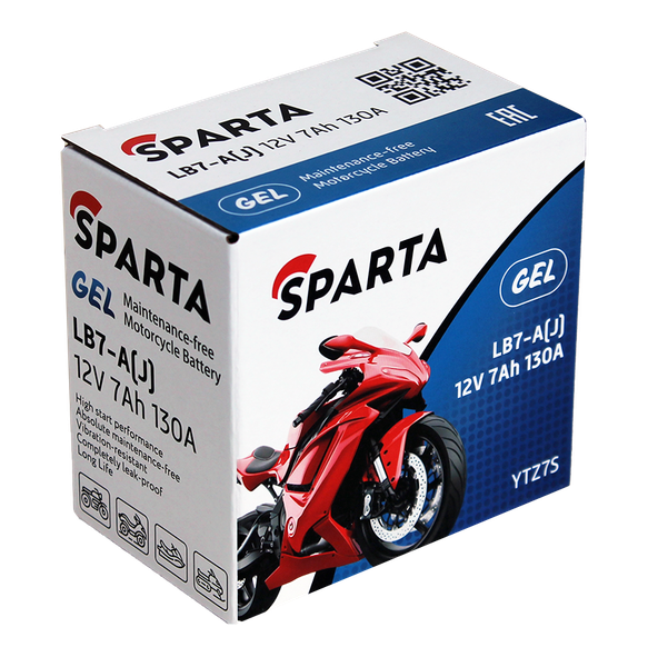 Мотоаккумулятор SPARTA LB7-A(J)