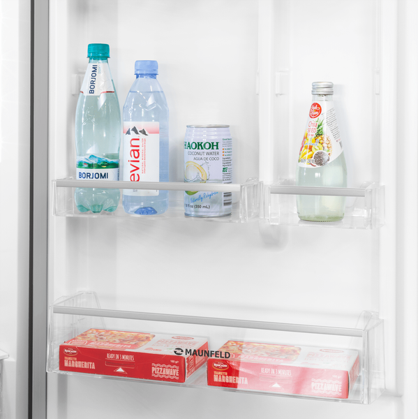 Холодильник с морозильником Maunfeld MFF200NFS Inverter