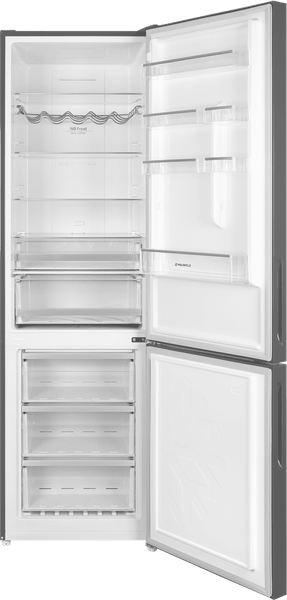 Холодильник с морозильником Maunfeld MFF200NFS Inverter