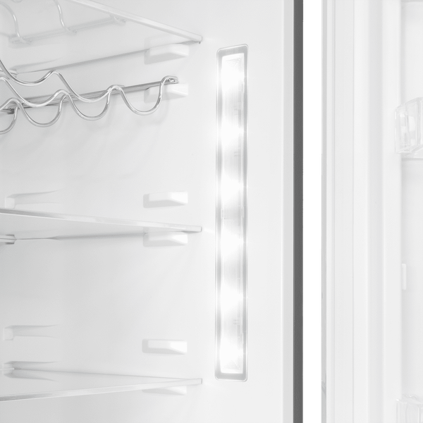 Холодильник с морозильником Maunfeld MFF200NFS Inverter