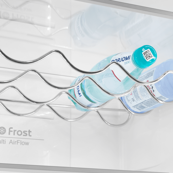 Холодильник с морозильником Maunfeld MFF200NFS Inverter