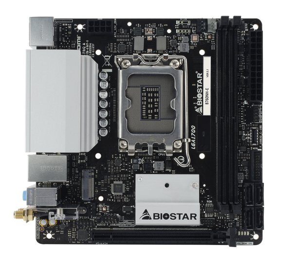 Материнская плата Biostar B760NH-E - фото