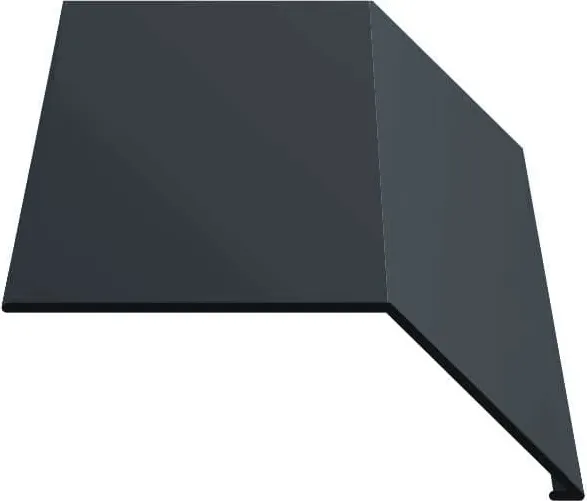 Планка карнизная Скайпрофиль Эконом Плюс-Пэ-мат-RAL7024 - фото