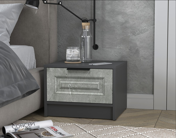 Прикроватная тумба Интерлиния Концепт КТ-ТК1-35 Деко