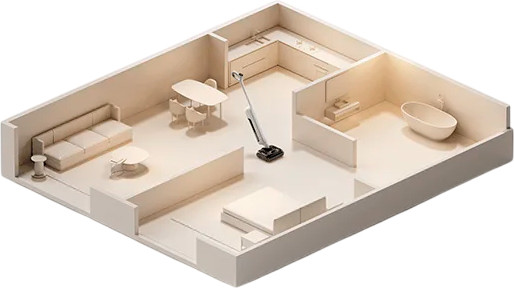 Вертикальный пылесос Xiaomi Truclean W30 Pro Wet Dry Vacuum E303HW / BHR08GYEU