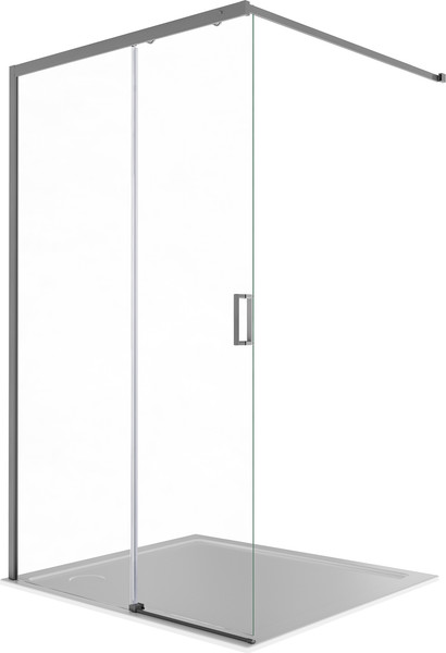 Душевая стенка Aquatek Walk in с держателем 120x200 / AAQ.WISL.120.1GM - фото