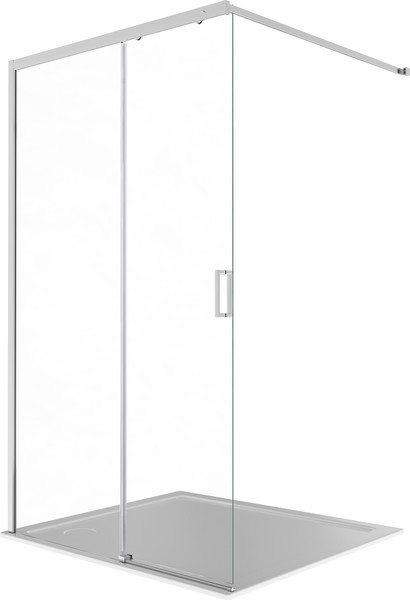 Душевая стенка Aquatek Walk in с держателем 120x200 / AQ.WISL.120.1CH - фото