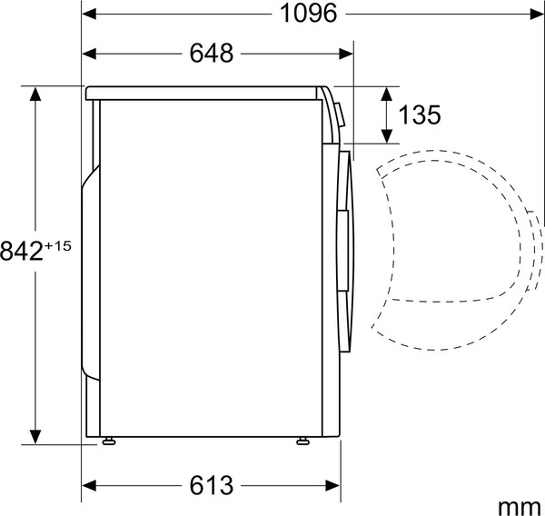 Сушильная машина Bosch WTH8627GPL