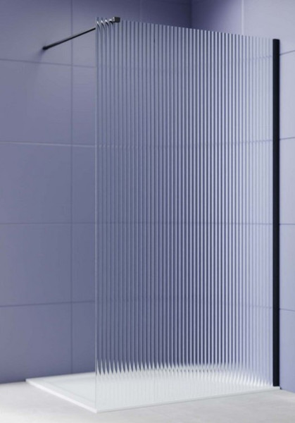 Душевая стенка Aquatek Walk in с держателем 140x200 / AQ.WI.140.2BL - фото