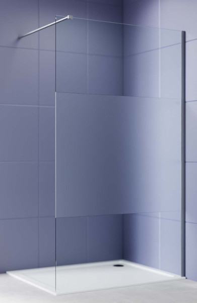 Душевая стенка Aquatek Walk in с держателем 90x200 / AQ.WI.090.3GM - фото