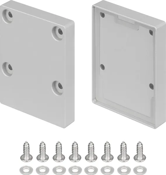 Заглушка для профиля Arlight IP-LINE-4050 SILVER глухая / 055285 - фото