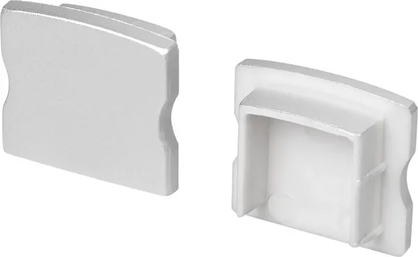 Заглушка для профиля Arlight LINE-1715 SILVER глухая / 054385 - фото