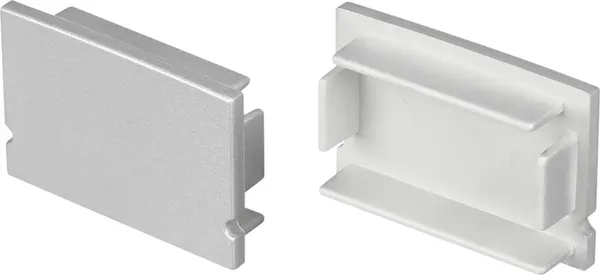 Заглушка для профиля Arlight LINE-3020 SILVER глухая / 057057 - фото