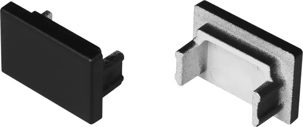 Заглушка для профиля Arlight SL-SLIM15-H10 BLACK глухая / 058451 - фото