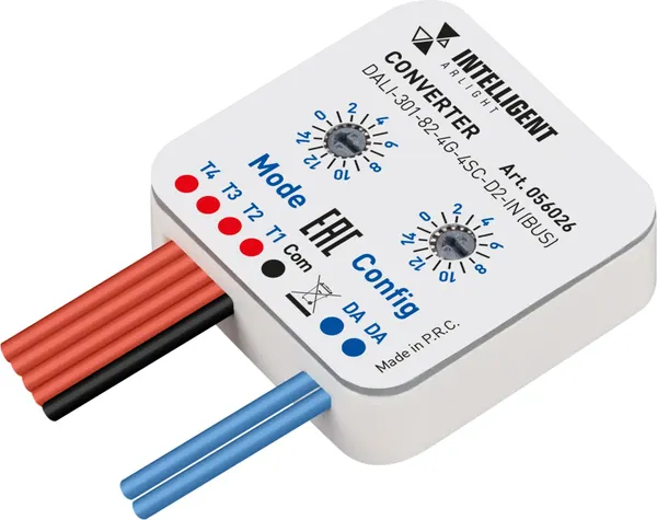 Конвертер для светодиодной ленты Arlight Intelligent DALI-301-82-4G-4SC-D2-IN / 056026 - фото