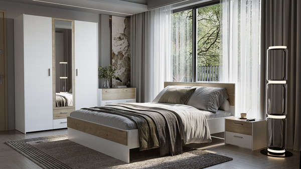 Комплект мебели для спальни Евва Венеция 2 ВН-1.2