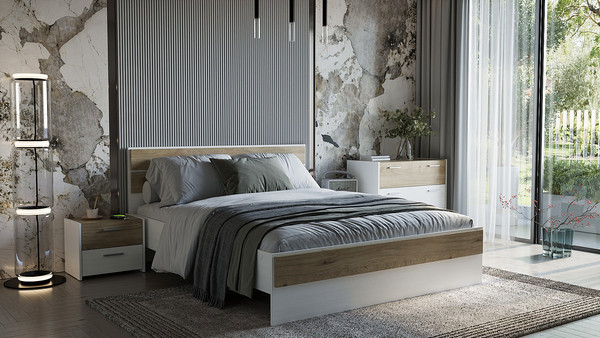 Комплект мебели для спальни Евва Венеция 4 ВН-1.4