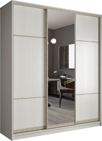 Шкаф-купе Евва АЭП ШК.3 02 21 BbBbH.02 - фото