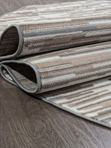 Ковер Merinos Sierra F352-OVAL-CREAM-BLUE