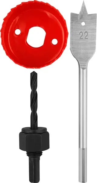 Набор для установки врезных замков Vertex Tools 2526-22-54 - фото