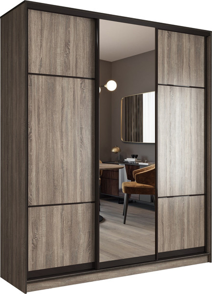 Шкаф-купе Евва АЭП ШК.3.03 176 TTG.02 - фото