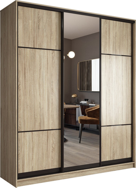 Шкаф-купе Евва АЭП ШК.3.02 203 SSG.02 - фото