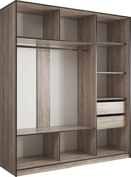 Шкаф-купе Евва АЭП ШК.3.02 203 TG.05