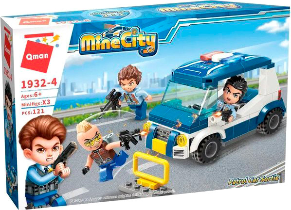 Конструктор Qman Полицейские истории / 1932q/1932-4 - фото