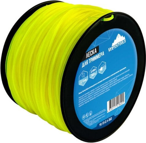 Леска для триммера Vertex Tools 2.4мм / YK-111-2.4-360 - фото