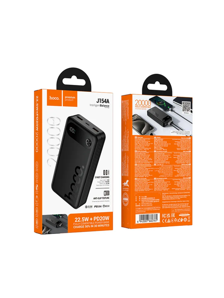 Портативное зарядное устройство Hoco J154A 20000mAh