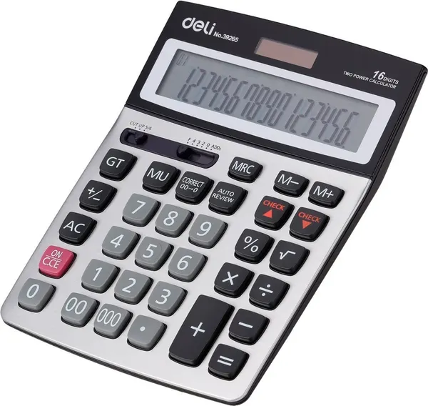 Калькулятор Deli E39265