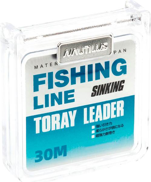 Леска монофильная NAUTILUS Toray Leader 0.142мм 3.42кг 30м clean / 06-42302520 - фото