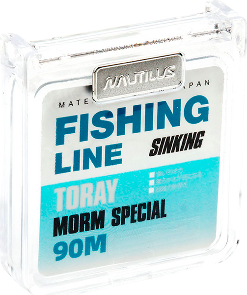 Леска монофильная NAUTILUS Toray Morm Special 0.102мм 1.65кг 90м clean / 06-42303243 - фото