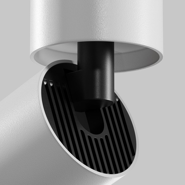 Спот Maytoni Focus Led C055CL-L12W2.7K-SS-W