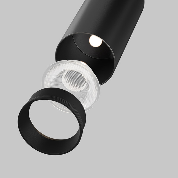 Спот Maytoni Focus Led C055CL-L12W4K-SS-B