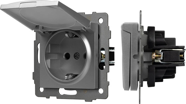 Розетка Arlight SCT-MCP-PL-GR-V / 049836