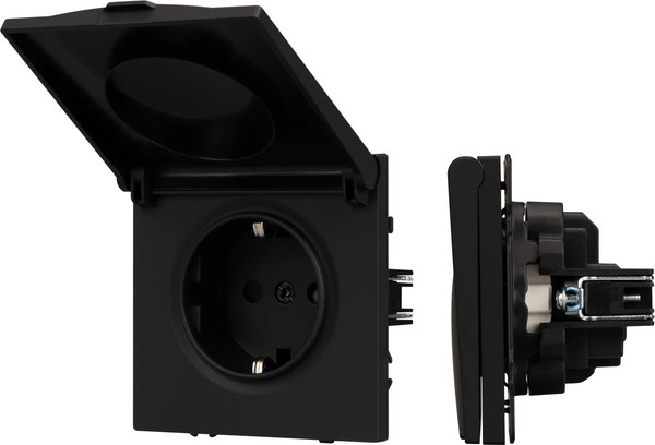 Розетка Arlight SCT-NOBE-MCP-SFPL-BK / 054281