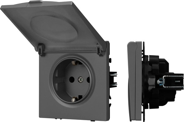 Розетка Arlight SCT-NOBE-MCP-SFPL-GR / 054283