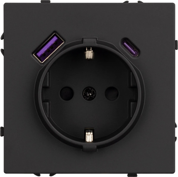 Розетка Arlight SCT-NOBE-MUAC-SFPL-BK / 054285 - фото
