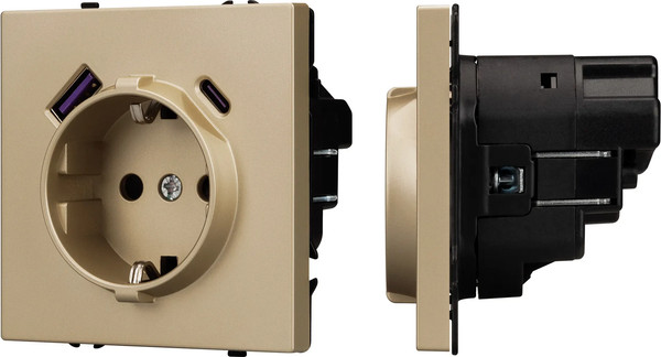 Розетка Arlight SCT-NOBE-MUAC-SFPL-GD / 054286